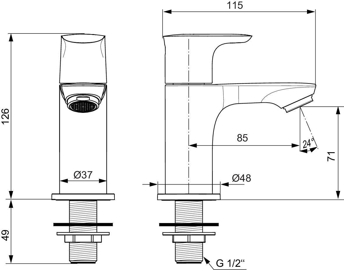 A7031A5 techninis brėžinys