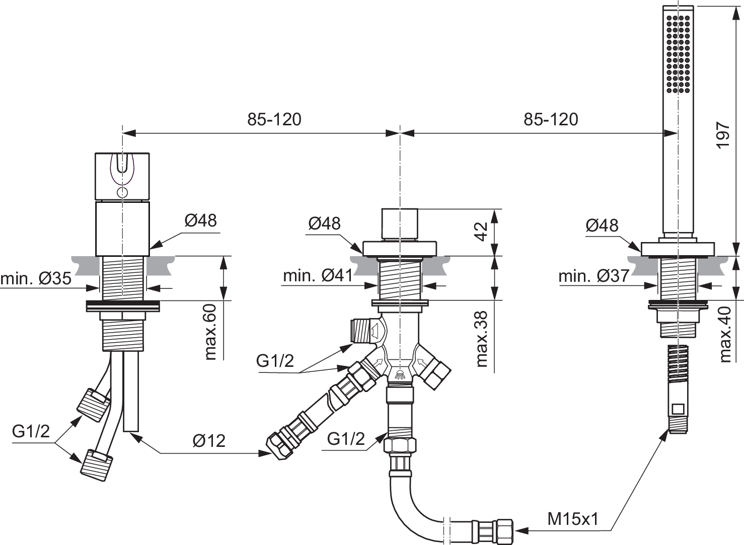 BC788A5 techninis brėžinys