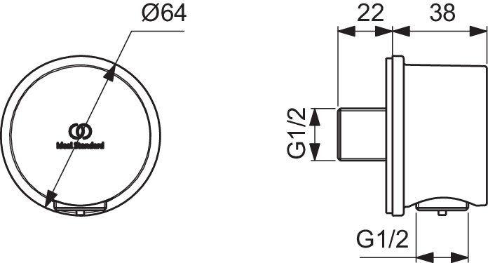 BC808A5 techninis brėžinys