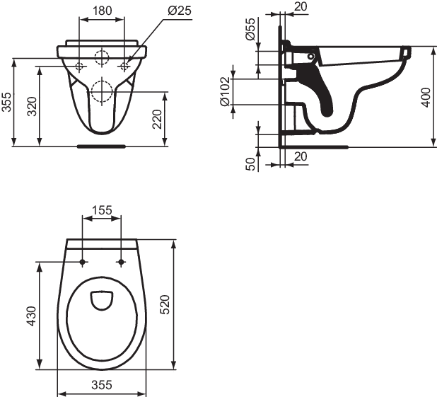 E876901 techninis brėžinys