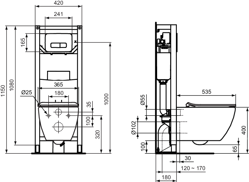 R049201 techninis brėžinys