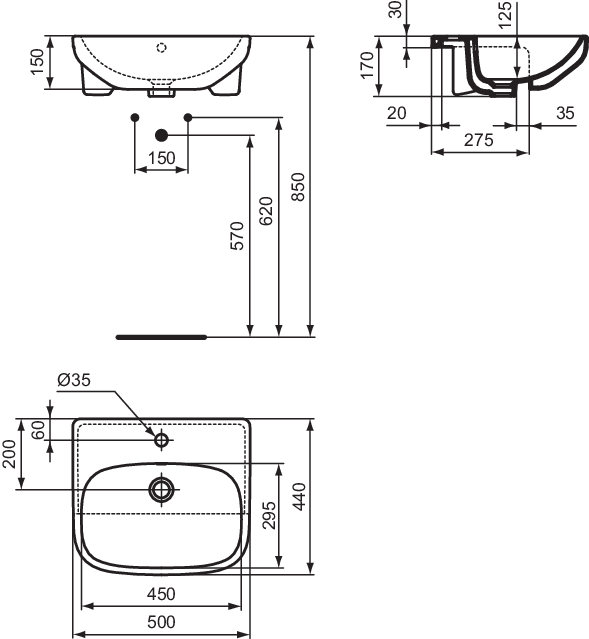 T451701 techninis brėžinys