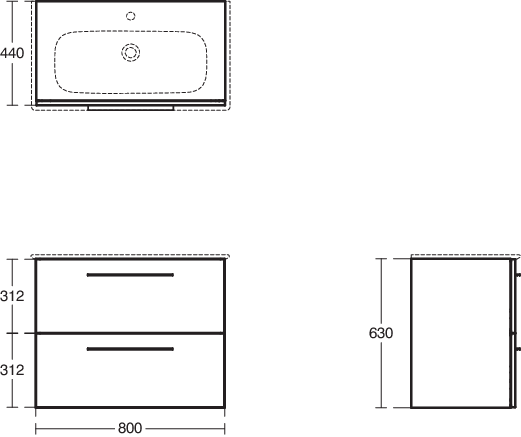 T5256NX techninis brėžinys