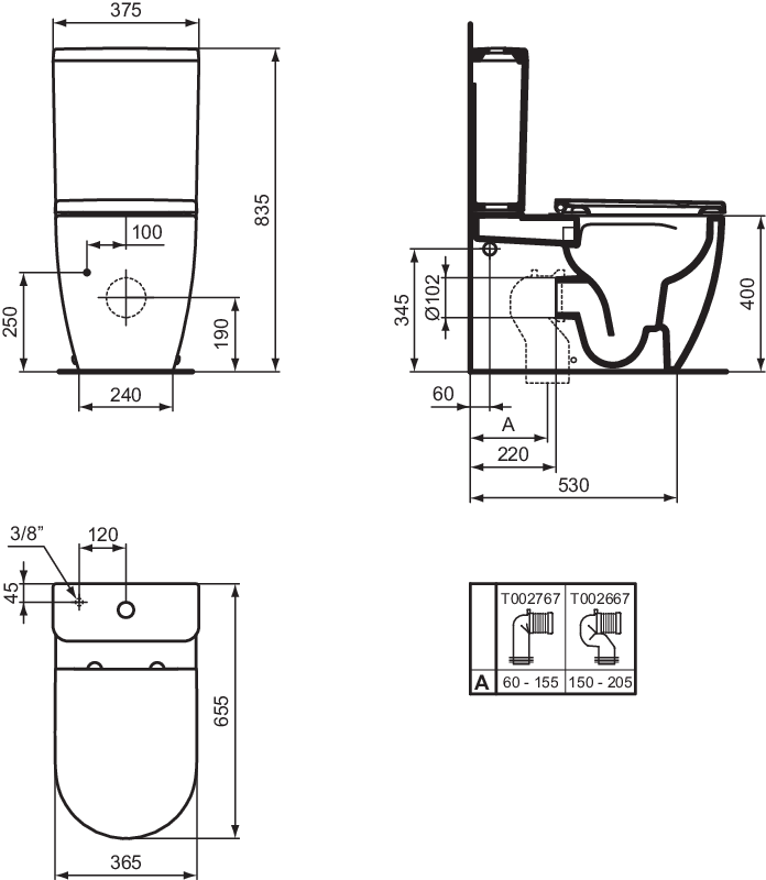 T569601 techninis brėžinys