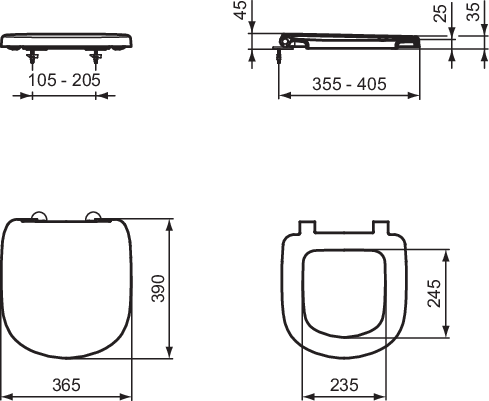 T679801 techninis brėžinys