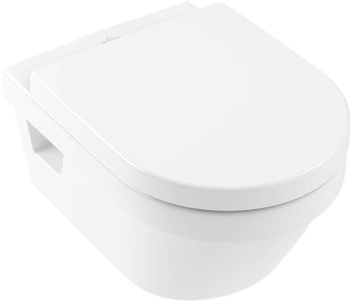 Villeroy & Boch Architectura previously Omnia Architectura Washdown toilet, wall-mounted, White Alpin