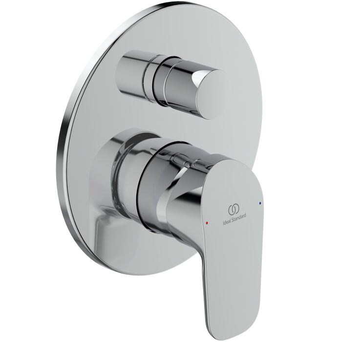 CERAFLEX | Built-in bath & shower mixer 163x84x188 mm, Kit 1 required (A1000), 25.0 l/min (3 bar)