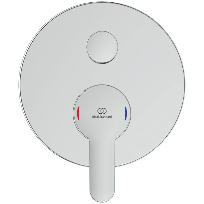 CERAPLUS | Built-in bath & shower mixer 163x91x196 mm, Kit 1 required (A1000), 23.0 l/min (3 bar)