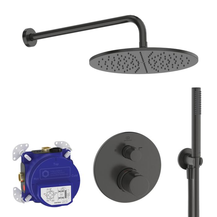 CERATHERM T100 | Built-in shower pack