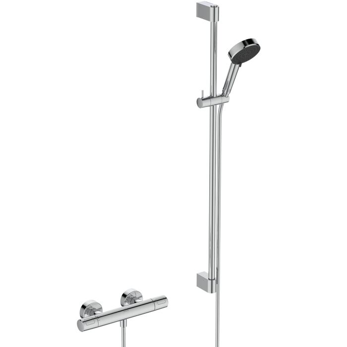 CERATHERM T25 N | Shower mixer bundle, 8 l/min (3 bar)