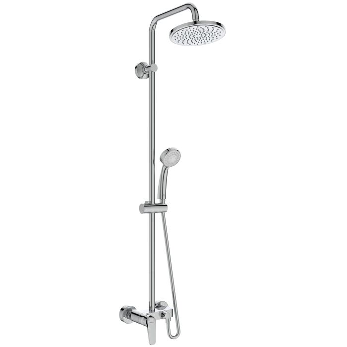 SEVA L | Exposed shower system 466x1249 mm, 9.5 l/min (3 bar)