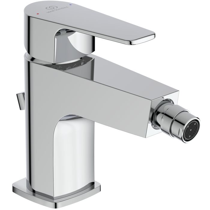 ESLA | Bidet mixer 50x162x132 mm, 124 mm spout projection, 5 l/min (3 bar), with waste