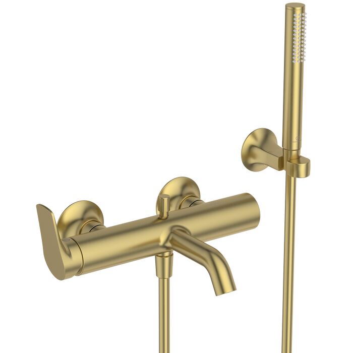 LDV | Bath-shower mixer bundle 304x220x130 mm, 202 mm spout projection, 12.0 l/min (3 bar)