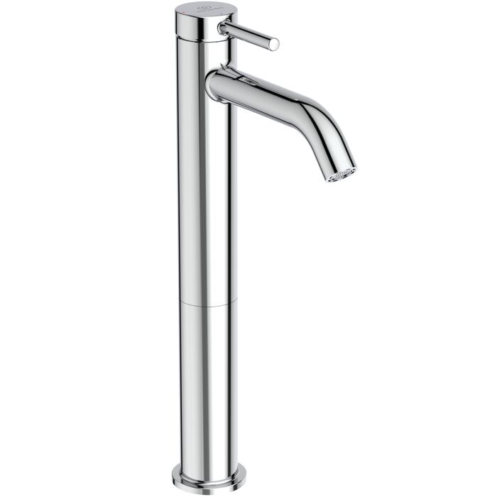 CERALINE NUOVO | Basin mixer 48x166.5x309 mm, 135 mm spout projection, 3.8 l/min (3 bar), no waste