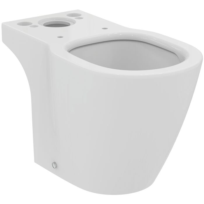 CONNECT | Close-coupled open bowl 370x665x400 mm, Washdown, horizontal outlet