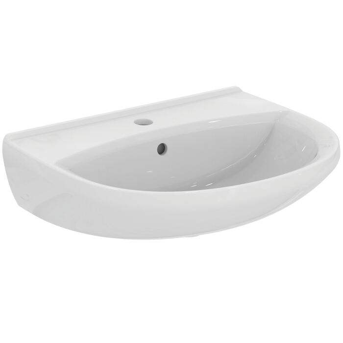 EUROVIT | Washbasin bundle 550x450x840 mm, 1 tap hole, with overflow