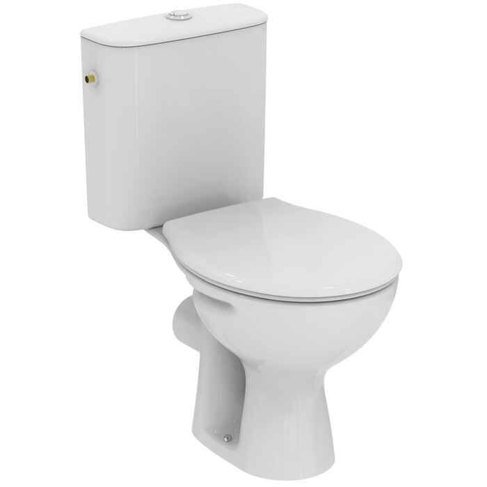 NOEBIS | Close-coupled open bowl bundle 370x640x765 mm, Washdown, mechanic, horizontal outlet