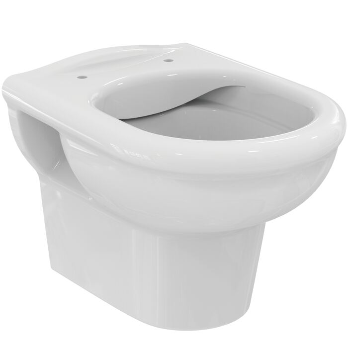 EXACTO | Wall-hung bowl 360x485x350 mm, Washdown, CL1 full flush 3.9 - 6 L, horizontal outlet