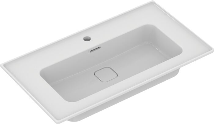 STRADA II | Vanity basin 840x460x180 mm, 1 tap hole, with overflow