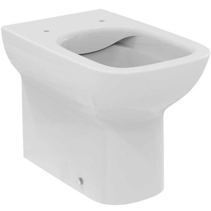 I.LIFE A | Back-to-wall bowl 355x540x400 mm, Washdown, CL1 full flush 3.9 - 6 L, horizontal outlet