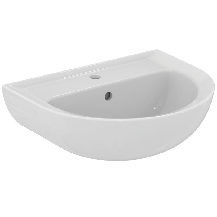 ECCO - GEMMA - EUROVIT - BALI | Basin 555x445x220 mm, 1 tap hole, with overflow